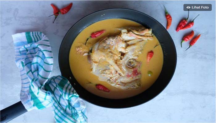 Resep Gulai Kepala Kakap Khas Padang